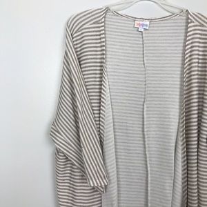 LuLaRoe | Lindsay Striped Kimono